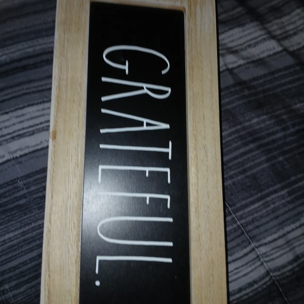 Grateful Wall Sign